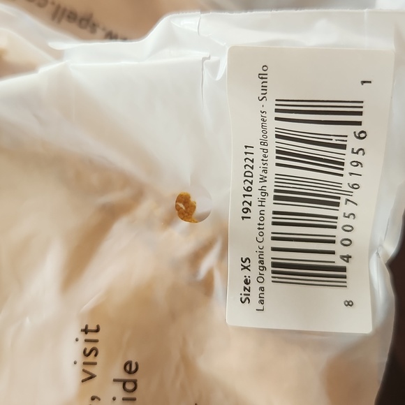 New spell designs Lana organic cotton bloomers panty sunflower yellow XS saffron - Picture 10 of 16